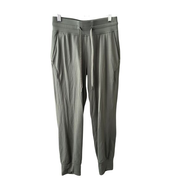 Lululemon Olive Green Jogger Pants Soft Comfort - 4 - Picture 1 of 4